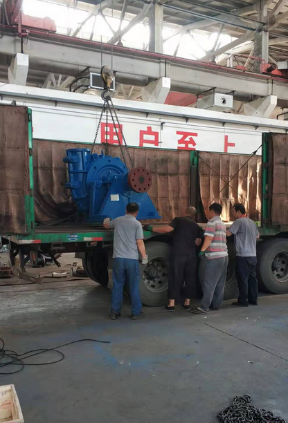 渣浆泵生产厂家供应商，中强泵业 14/12-AH渣浆泵发货案例